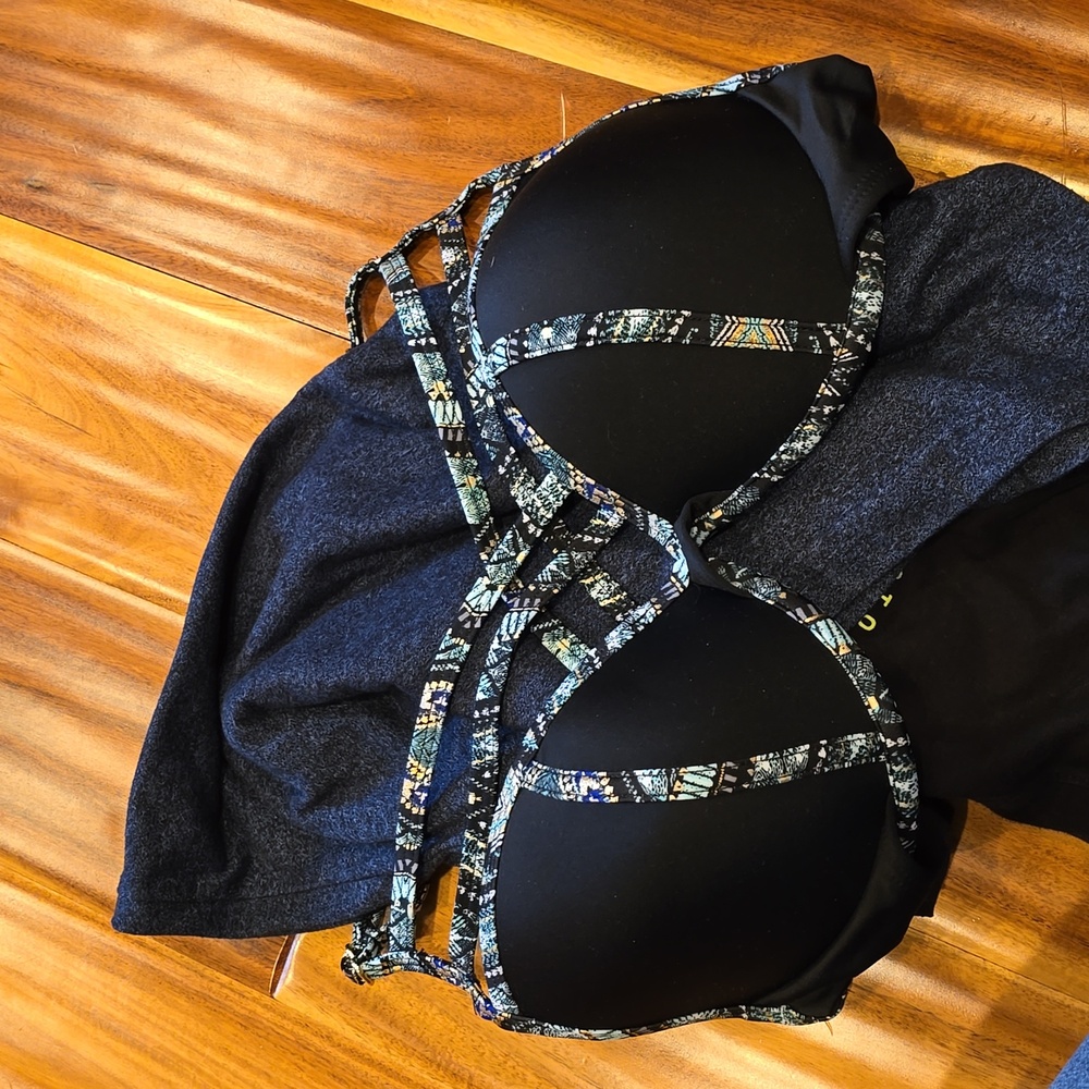 Pushup swim top size large
